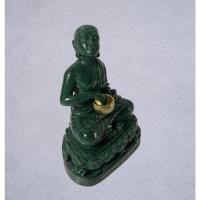 ราคา พระอุปคุต ขนาดหน้าตัก3นิ้ว เนื้อทองเหลืองทำสีพาติน่า วัตถุมงคล (23276644403)