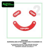 ราคา Pulsar SuperGlide 2 รองเท้าสเก็ตแก้ว - รองเท้าสเก็ตแก้วอลูมิเนียมสําหรับ Razer Deathadder V3 Pro & Viper V2 Pro (27583240919)
