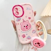ราคา พัฟน่ารัก สีชมพูทาสีการ์ตูนกันกระแทกกระต่ายน่ารักสายคล้องมือเคสนิ่มเหมาะสําหรับ ไอโฟน15 เอ็กซ์อาร์ 14โปรแม็กซ์ 13 14 11 12 นุ่มกันกระแทกโทรศัพท์มือถือเคส (26907062418)