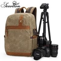 ราคา เหมาะสําหรับ Canon Nikon Sony SLR Micro กระเป๋ากล้องเดี่ยวกระเป๋าเป้สะพายหลังกระเป๋ากล้องผ้าใบ National Geographic กลางแจ้งชาย (40072606089)