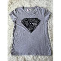 ราคา เสื้อยืดสีเทา มือ 2 supergirl (20990881169)