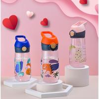 ราคา ถ้วยน้ําเด็ก Tritan BPA Free 480ml ถ้วยน้ําพกพาสะดวกในมหาวิทยาลัย CKS01 (40056748768)