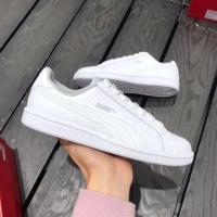 ราคา Retro puma สันทนาการ/puma smash L 360162 รองเท้าหนังสีขาวบริสุทธิ์สําหรับผู้หญิง (27909361716)