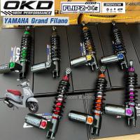 ราคา โช๊คหลัง NEW! แกรนฟีลาโน่ รุ่น FLIPZ-Xe 320mm รายละเอียด OKD FLIPZ-Xe FOR ความยาว 320 (เท่าเดิม) (40720343355)