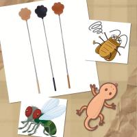 ราคา ❤ ไม้ตีแมลงวัน ไม้ตียุง ไม้ตีแมลงสาบ จับจิ้งจก ปรับระดับ ยืดได้ แข็งแรง เกรดพรีเมี่ยม ❤ (22164391996)