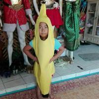 ราคา ชุดแฟนซีเด็กมือสอง ชุดมาสคอต ชุดกล้วยหอมเด็ก5~6ขวบ (5867778788)