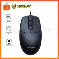 ราคา Nubwo NM158 Optical Mouse USB เม้าส์มีสาย เม้าส์ทำงาน เม้าส์เล่นเกม (43352819306)