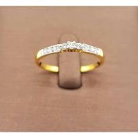 ราคา SK Jewelry แหวนเพชรแท้ เม็ดชู 3เม็ด บ่าข้าง 6 เม็ด ทองแท้ 9K SK-R0020 (26422705765)