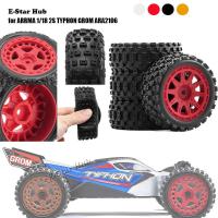 ราคา ยางล้อ RC ขนาด 67 มม. 4 ชิ้น สำหรับ ARRMA 1/18 2S TYPHON GROM ARA2106 W215 อุปกรณ์เสริมการอัพเกรดรถ RC (27335442321)