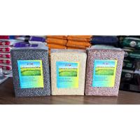 ราคา ข้าวใจดี ข้าวกล้อง ข้าวกล้องชมพู ข้าวไรซ์เบอรี่ แพคสุญญากาศ 1 กก. (43306221733)