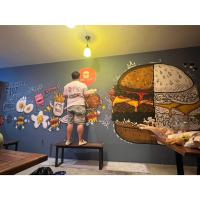 ราคา บริการวาดกำแพง เพนท์กำแพง ศิลปะ ร้านอาหาร รีสอร์ท บ้าน เฟอร์นิเจอร์ กำแพง (42600861452)