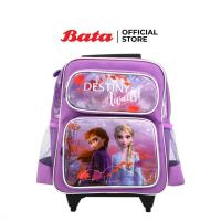 ราคา Bata CHILDREN BAGS กระเป๋านักเรียน กระเป๋าล้อลากสำหรับเด็ก ลาย FROZEN สีม่วง รหัส 9929479 (5385565594)