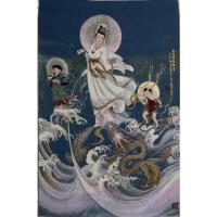 ราคา ภาพพระโพธิสัตว์กวนอิม พร้อมลูกศิษย์/ เจ้าแม่กวนอิม (13073897526)