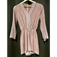 ราคา ชุดจั้มขาสั้นกำมะหยี่ มือ 2 สภาพดี ไม่มีตำหนิ น่ารักมาก ใส่เที่ยวสวยสุดๆ (21105175644)