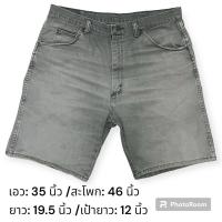 ราคา กางเกงยีนส์ขาสั้นมือสอง แบรนด์.wrangler. (24510479198)