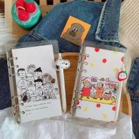 ราคา พร้อมส่ง สมุดจดโน๊ตน่ารักๆ สมุดจดบันทึก สมุดโน๊ตลายกริต สมุดสนูปปี้ (4539799545)