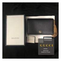 ราคา Used like new!! ❤️ Gucci GG Marmont Wallet on Chain (5361163829)