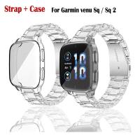 ราคา เคสป้องกัน + สายคล้อง สําหรับ Garmin Venu Sq 2 Smart Watch ชุบ TPU นิ่ม เคสป้องกันเต็มจอ สําหรับ Garmin Venu Sq 2 music Case (21919264171)