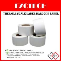 ราคา 40x50MMx500pcs ป้ายเครื่องชั่งความร้อนฉลากบาร์โค้ด (27342022459)