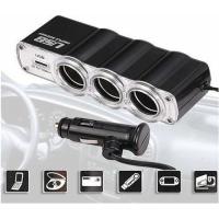 ราคา อุปกรณ์ขยายช่องจุดบุหรี่ USB & Triple Socket (67601366)