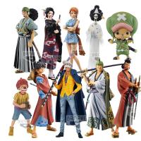ราคา ฟิกเกอร์วันพีซของแท้ของญี่ปุ่น Original Bandai ของแท้ลูฟี่ Yamaji Zoro Chopper Empress Nami (44325883879)