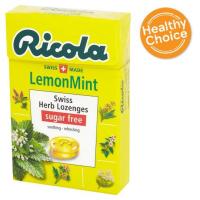 ราคา โปรสุดพิเศษ!!! ริโคลา ลูกอมสมุนไพรปราศจากน้ำตาล รสมินต์ กลิ่นเลมอน 40กรัม Ricola Lemon Mint Sugar Free Swiss Herb Loze (5993766595)