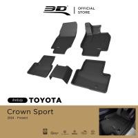 ราคา 3D Mats พรมปูพื้นรถยนต์ TOYOTA CROWN SPORT 2024-Present พรมกันลื่น พรมกันนํ้า พรมรถยนต์ (26125714519)