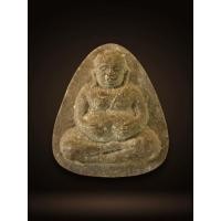 ราคา พระสังกัจจายน์ หลังยันต์เฑาะว์ เนื้อผง ไม่ทราบที่/เกจิ [ AML3940 ]แกะกรอบทองหลุดจำนำ (27271677552)