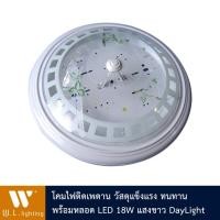 ราคา โคมไฟเพดาน พร้อมหลอดLED 18W แสงขาวDayLight รุ่น WL-W10-32W (2885835979)