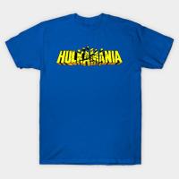 ราคา เสื้อยืด Vintage Hulk Hogan Hulkamania Retro T-Shirt แท้ Cotton 100% สีดำ ไม่ย้วย เสื้อกีฬา (27191006076)