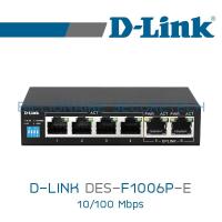ราคา D-LINK DES-F1006P-E 250M 6-Port Switch with 4 PoE Ports and 2 Uplink Ports BY BILLIONAIRE SECURETECH (4988275778)
