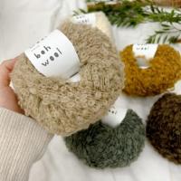 ราคา Bohwool หมวกไหมพรมถักโครเชต์ สีพาสเทล คุณภาพสูง สไตล์เกาหลี สําหรับถักโครเชต์ (24170036957)