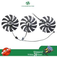 ราคา 87MM RTX2080 2080Ti กราฟิกการ์ดพัดลมระบายความร้อน GA92S2U DC12V 0.46A 4PIN สําหรับ ZOTAC GeForce RTX 2080 Ti AMP Edition พัดลม (29393162043)