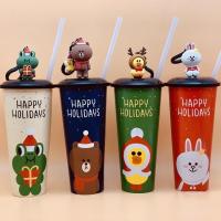 ราคา กระบอกน้ำ line friend set ของต่างประเทศ (7419298130)