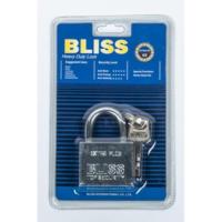 ราคา โจรไม่กล้า แม่กุญแจล็อค BLISS พร้อมลูกกุญแจ 3 ดอก สีเงิน (26977622394)