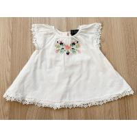 ราคา เสื้อเด็ก มือสอง 3-6 เดือน สีขาวลูกไม้ คุณหนูมากค่ะ (25831321489)