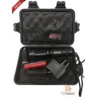 ราคา ไฟฉายแรงสูงส่องไกล ไฟฉาย led แรงสูง ไฟฉายเดินป่า ไฟฉายชาร์จได้ ไฟฉายพลังสูง RAYPAL LED XML-T6 (4519645683)