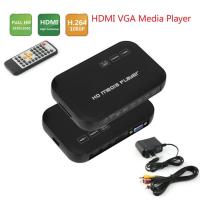 ราคา Mini Media Player 1080P Full HD HDMI/USB/AV/VGA เครื่องเล่น HD Player (27753262948)