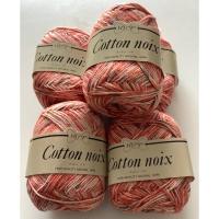 ราคา (ไหมพรมญี่ปุ่น)ไหมคอตตอน100%สีเหลือบ ยกเซ็ท (26427871871)