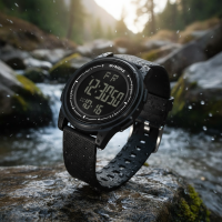 ราคา นาฬิกาแฟชั่นผู้ชาย SYNOKE กันน้ํา ดิจิตอล หรูหรา ลําลอง (43373715596)