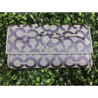 ราคา coach กระเป๋าสตางค์ 3 พับ ใบยาววินเทจ แท้ (5266197184)