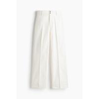 ราคา H&M(เอชแอนด์เอ็ม) กางเกงผ้าคานวาส Women Canvas trousers 1293533_1 (42967019222)