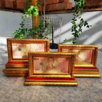 ราคา กรอบใส่ธนบัตร กรอบใส่แบงค์ กรอบกระจก (กรอบเปล่า) ที่ระลึก เนื่องในโอกาสมหามงคลเฉลิมพระชนมพรรษา 7 รอบ (11785719394)