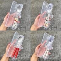 ราคา พร้อมส่ง ชุดช้อนส้อมลายการ์ตูน (14904218455)