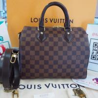 ราคา กระเป๋าหลุยส์ Louis Vuitton LV Speedy Ban 25 Damier (3119523964)