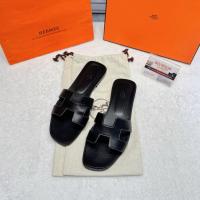 ราคา รองเท้า Hermes Oran Sandal Size 41 Black Noir (42117511166)