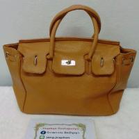 ราคา กระเป๋าทรงเบอร์กิ้น สีน้ำตาล (1232104075)