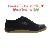 ราคา รองเท้าผ้าใบ Breaker Futsal รองเท้านักเรียนสีดำ (21509056675)