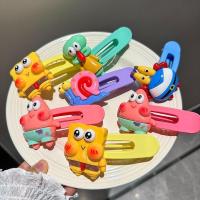 ราคา พร้อมส่ง! ราคา/ชิ้น กิ๊บหนีบปากเป็ด ตัวการ์ตูนสพันจ์บ็อบ ขนาดใหญ่ 3D สีสันสดใส สุดน่ารัก เนื้องานเกาหลี เกรดพรีเมียม (26457135755)