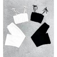 ราคา ชุดเซ็ตเสื้อกางเกงขากระบอกผ้ารองงานmango (11458808749)